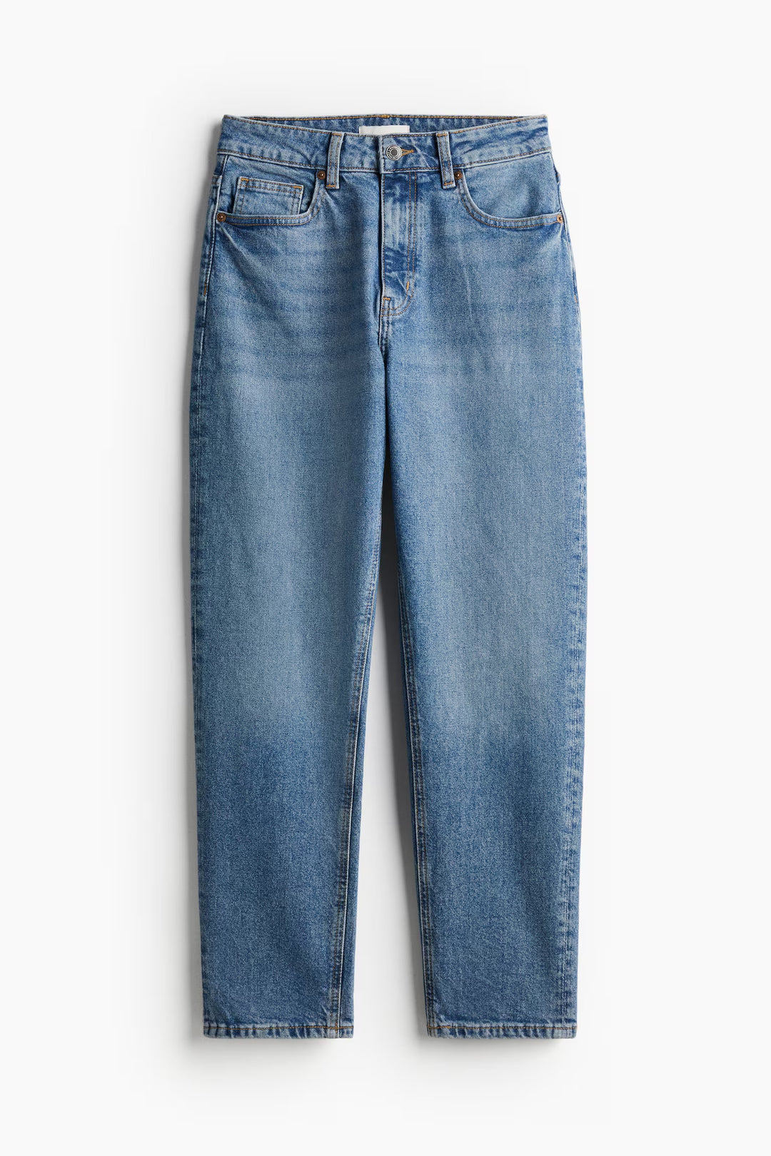 H&M High Rise Slim Leg Mom Jeans