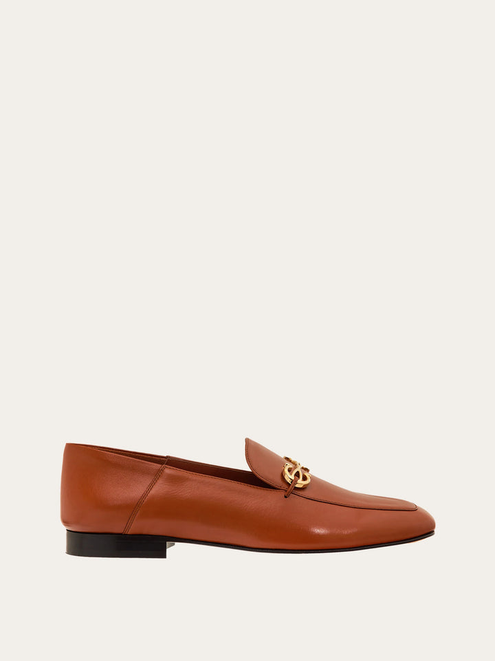 Ferragamo Loafer with Gancini ornament