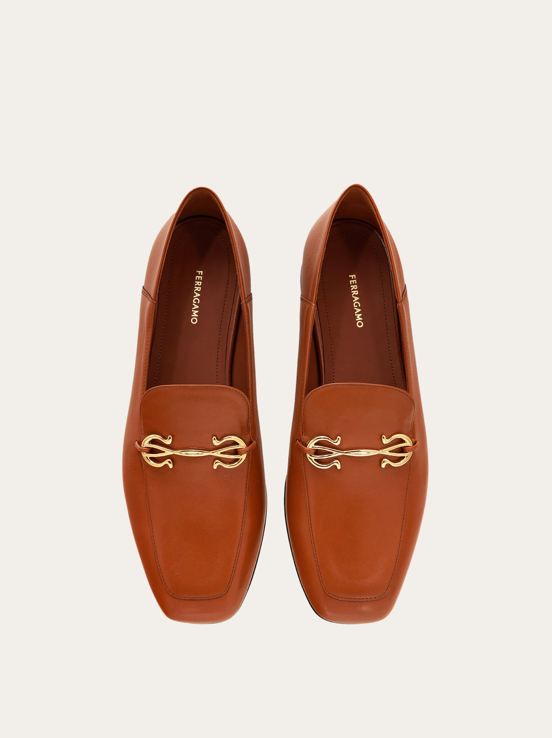 Ferragamo Loafer with Gancini ornament