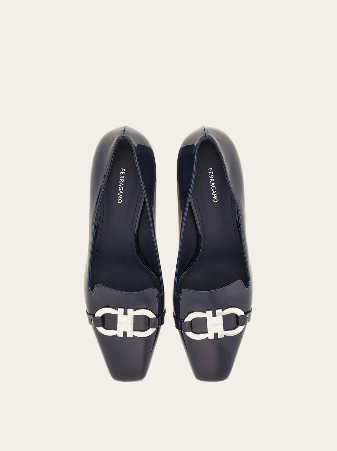 Ferragamo Pump with Gancini ornament