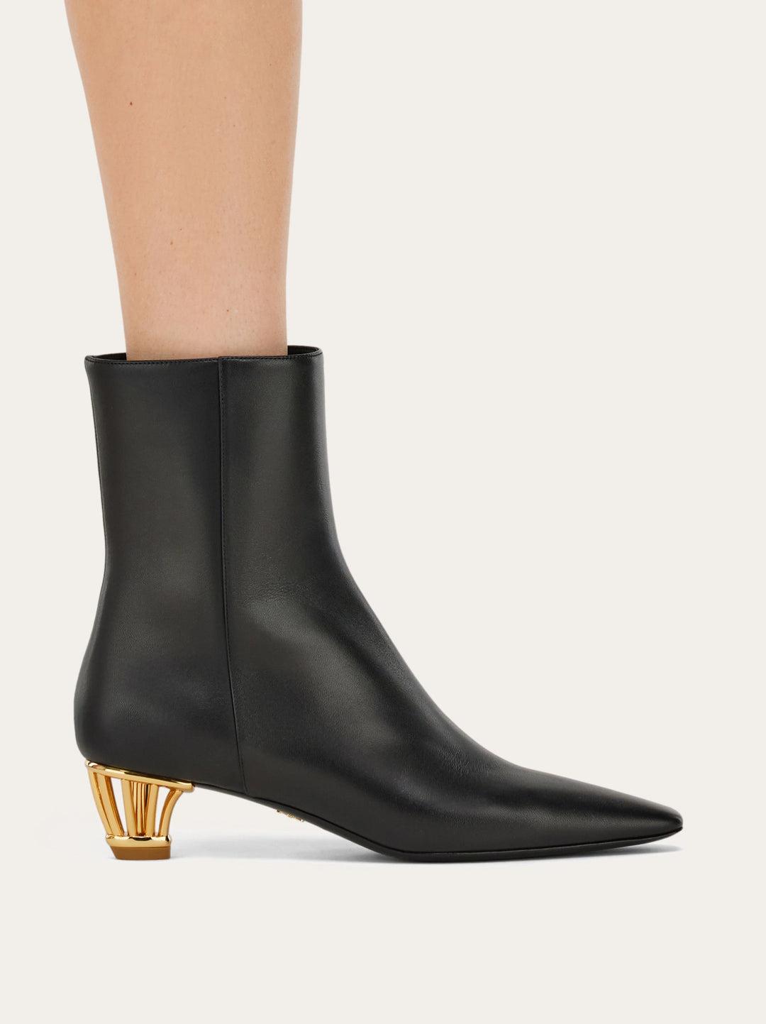 Ferragamo Cage heel ankle boot