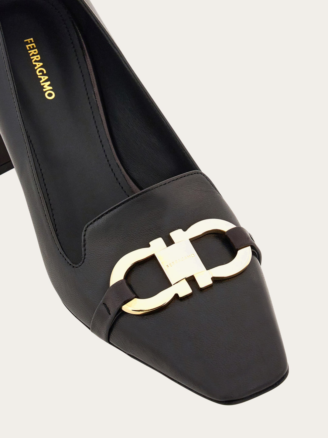 Ferragamo Pump with Gancini ornament