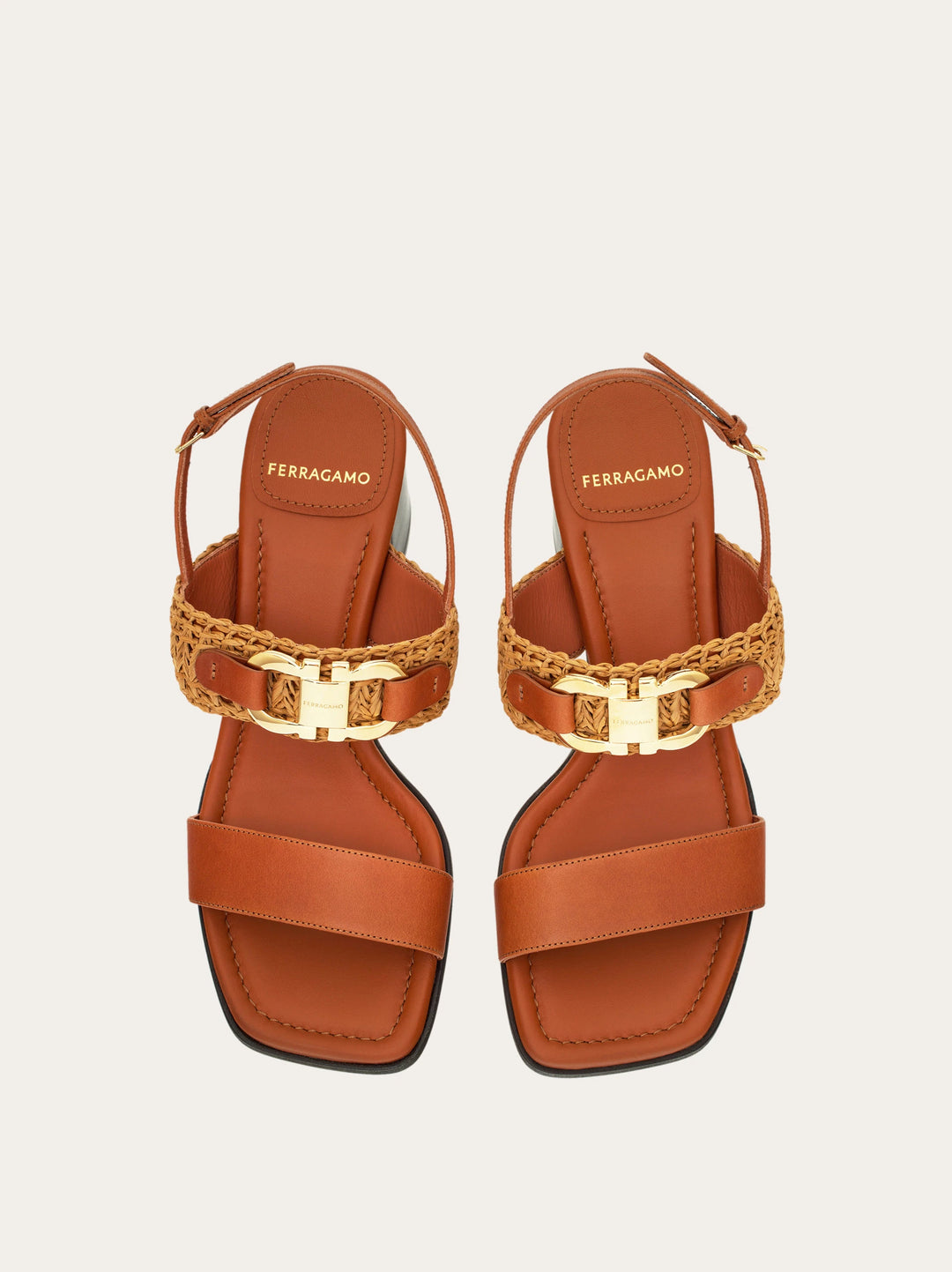 Ferragamo Chunky heel sandal