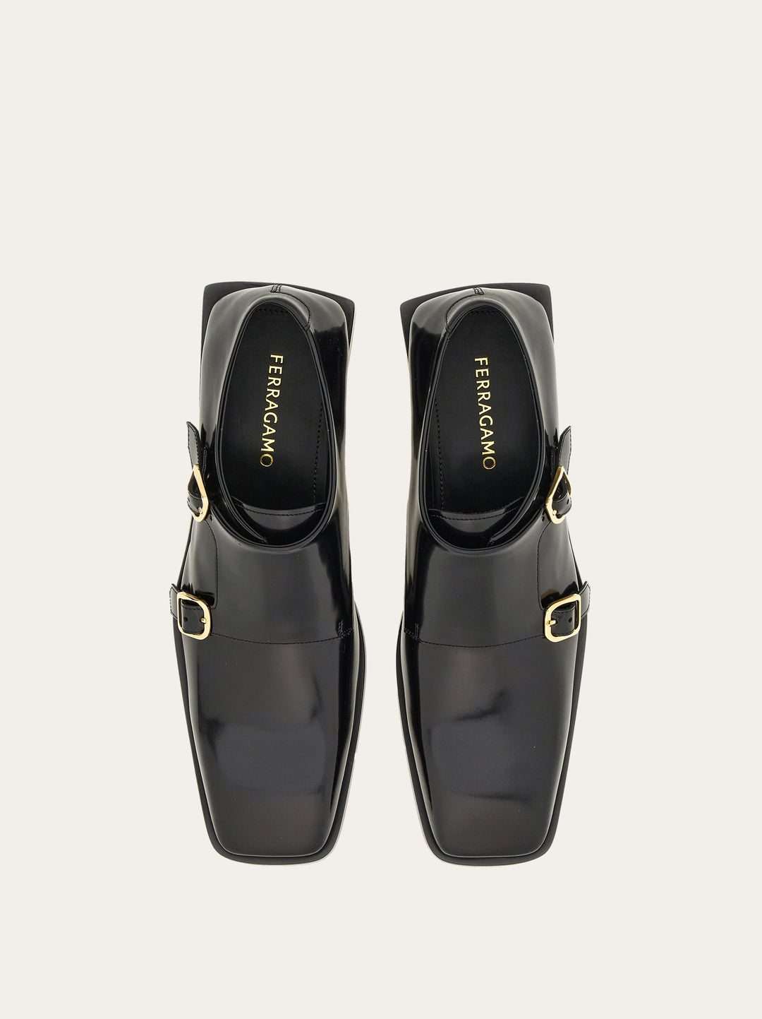 Ferragamo  Double monkstrap