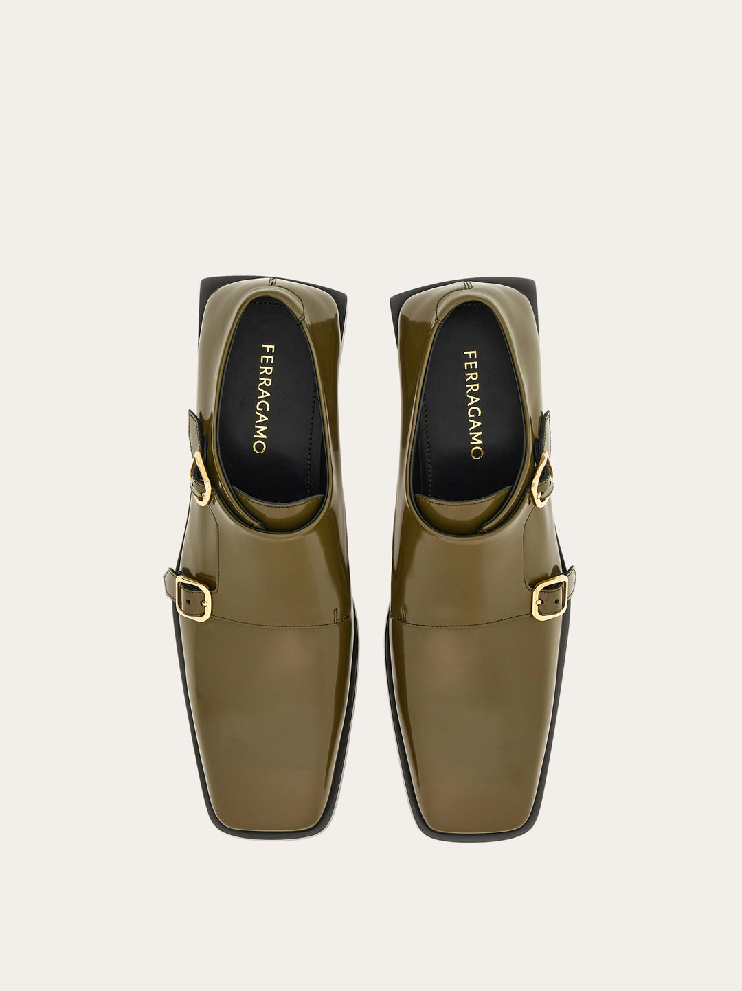 Ferragamo  Double monkstrap