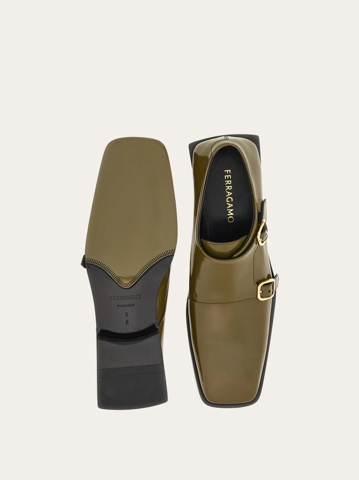 Ferragamo  Double monkstrap