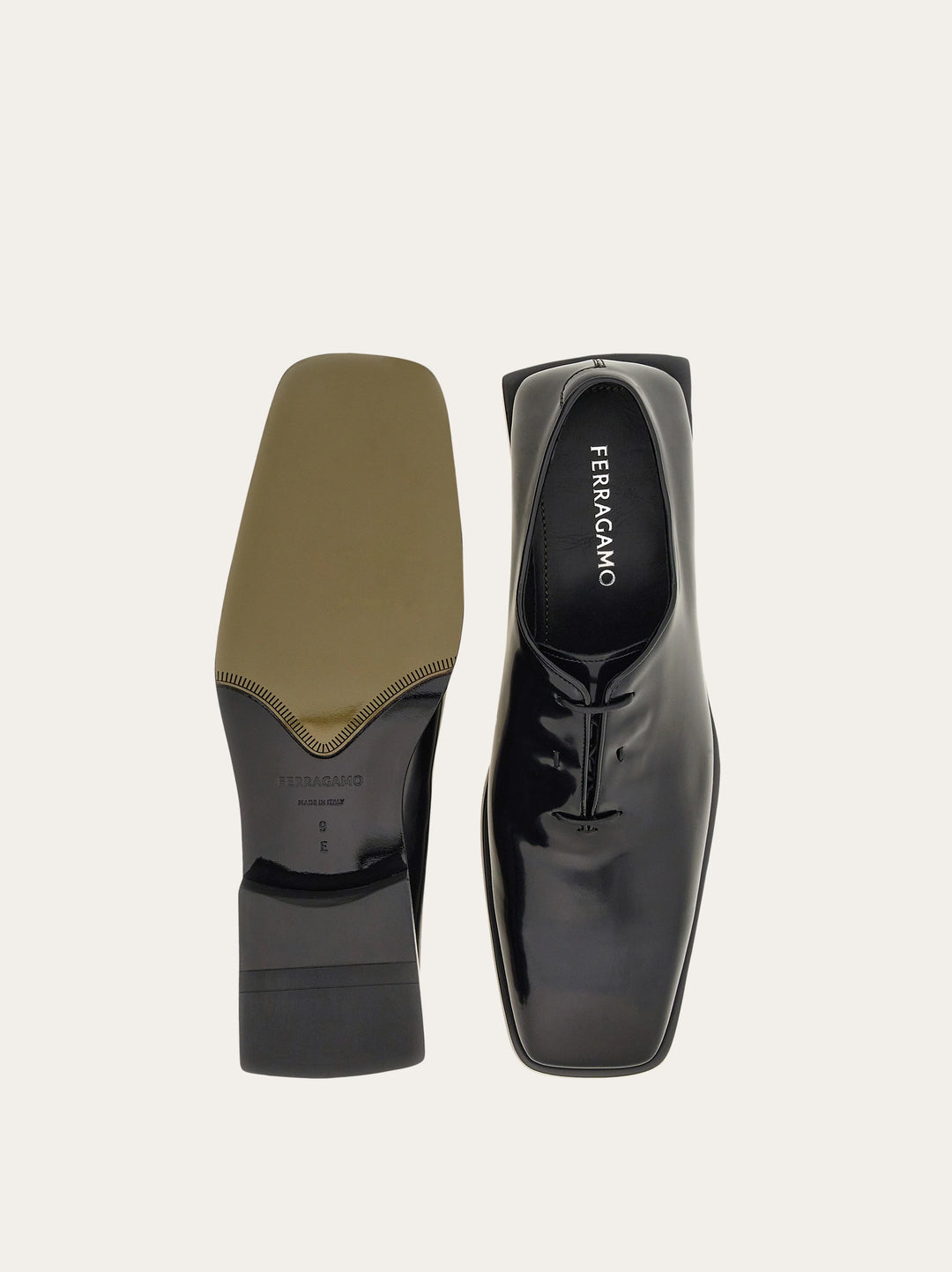 Ferragamo  Oxford with covered lacing