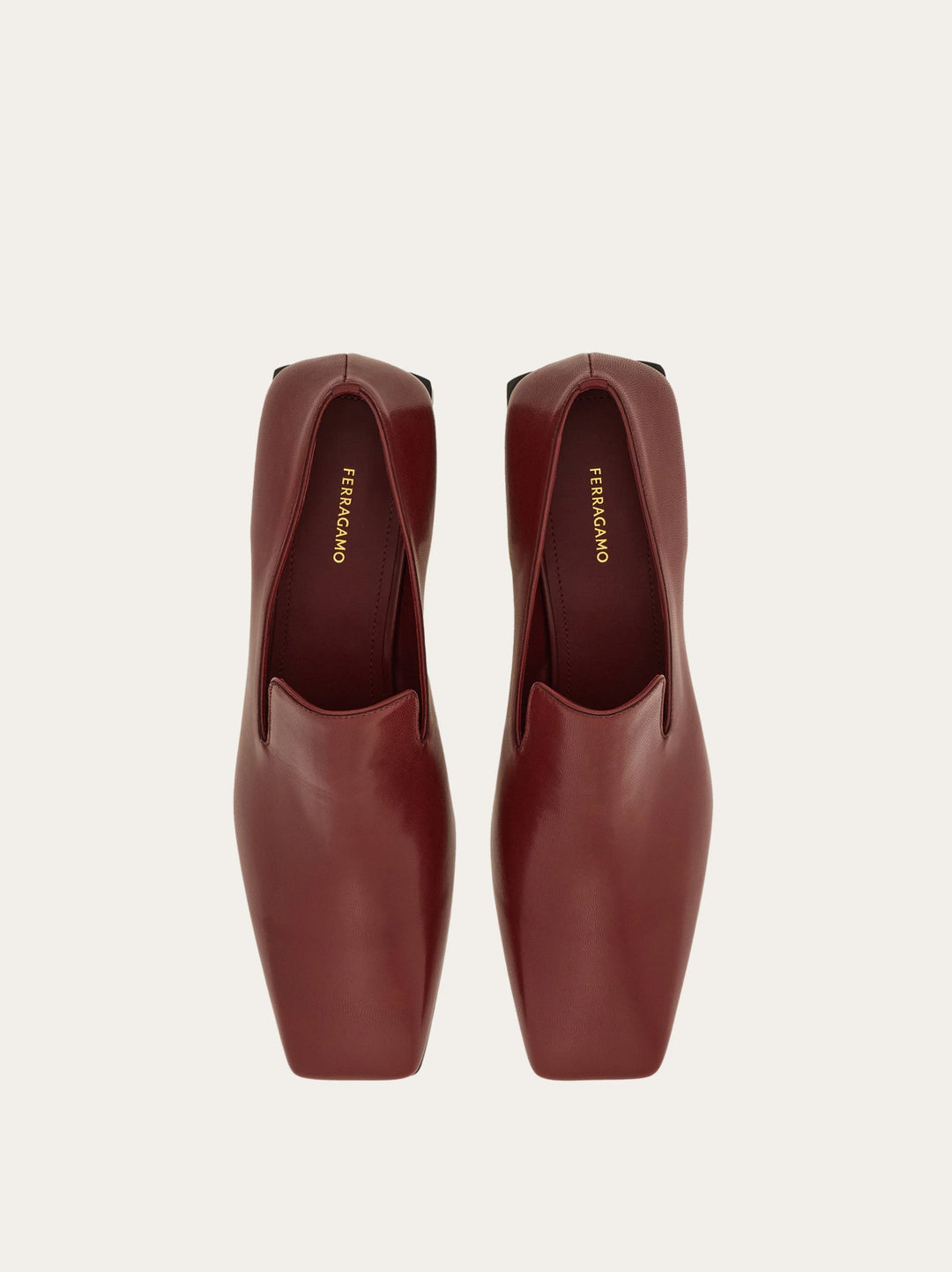 Ferragamo Square tip loafer