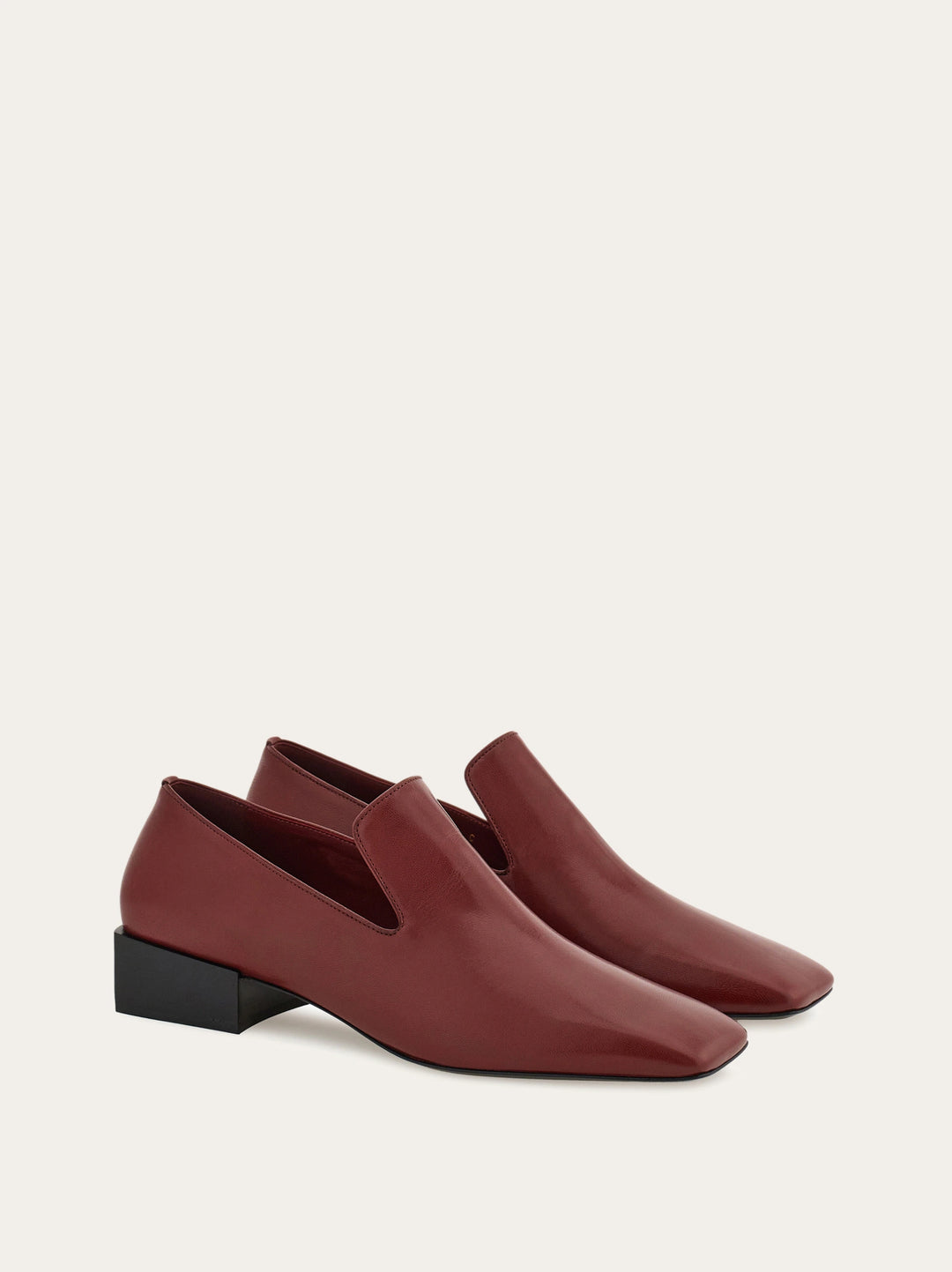 Ferragamo Square tip loafer