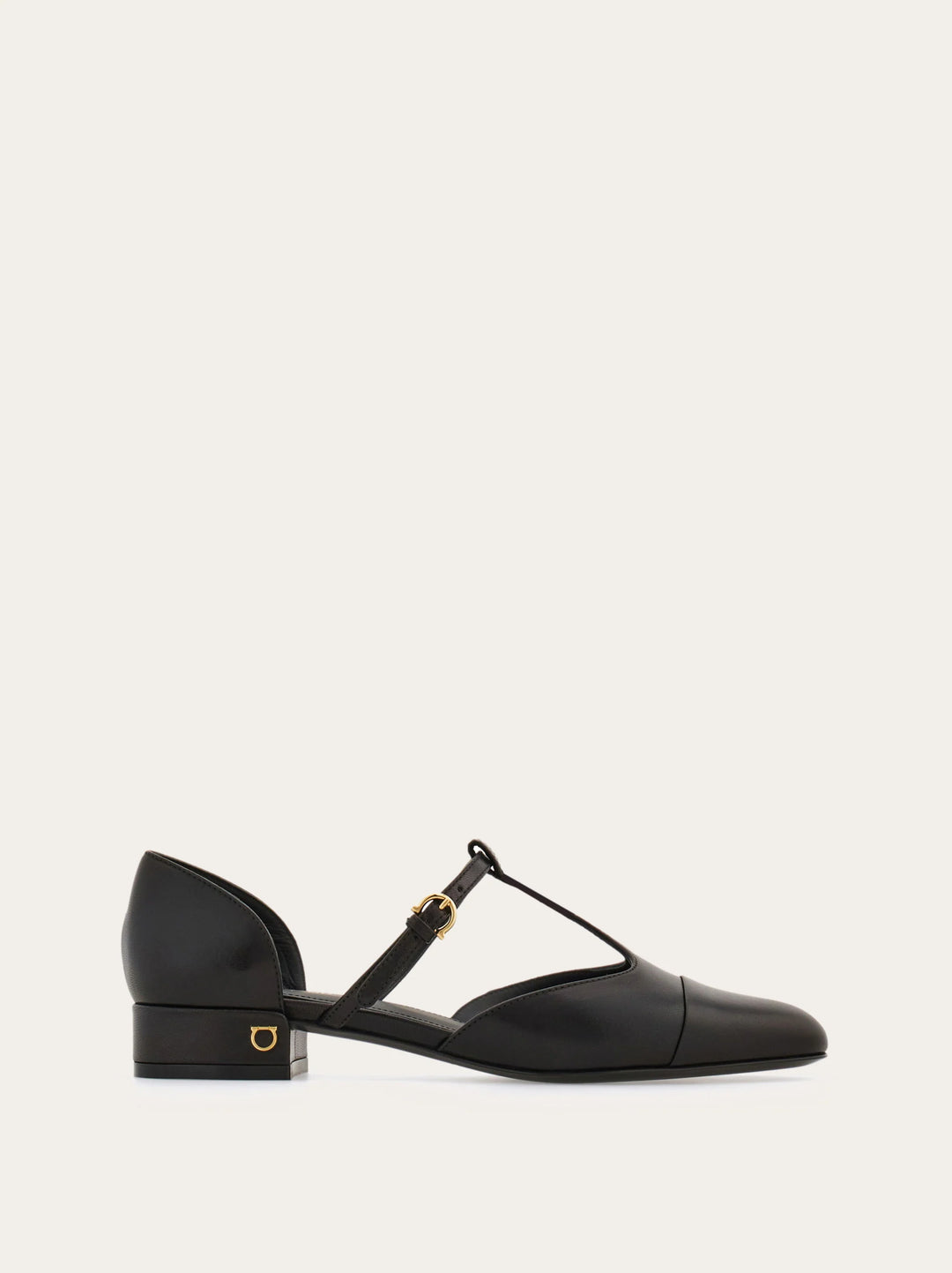 Ferragamo T-strap ballet shoe