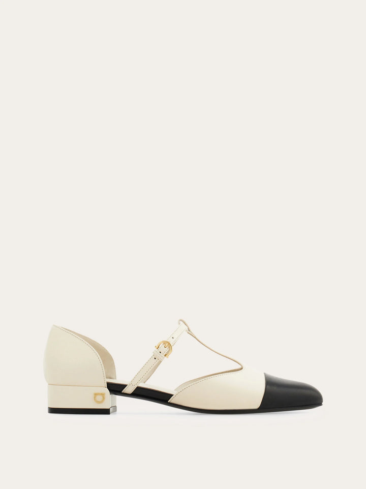 Ferragamo T-strap ballet shoe