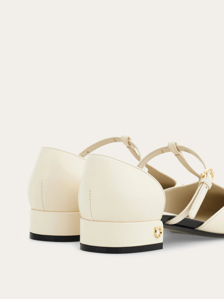 Ferragamo T-strap ballet shoe