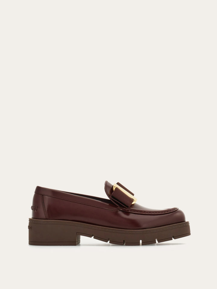 Ferragamo Chunky Vara Bow loafer