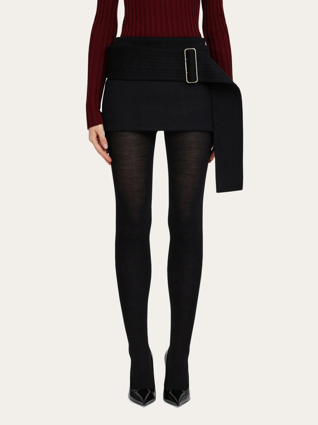 Ferragamo Cashmere blend mini skirt