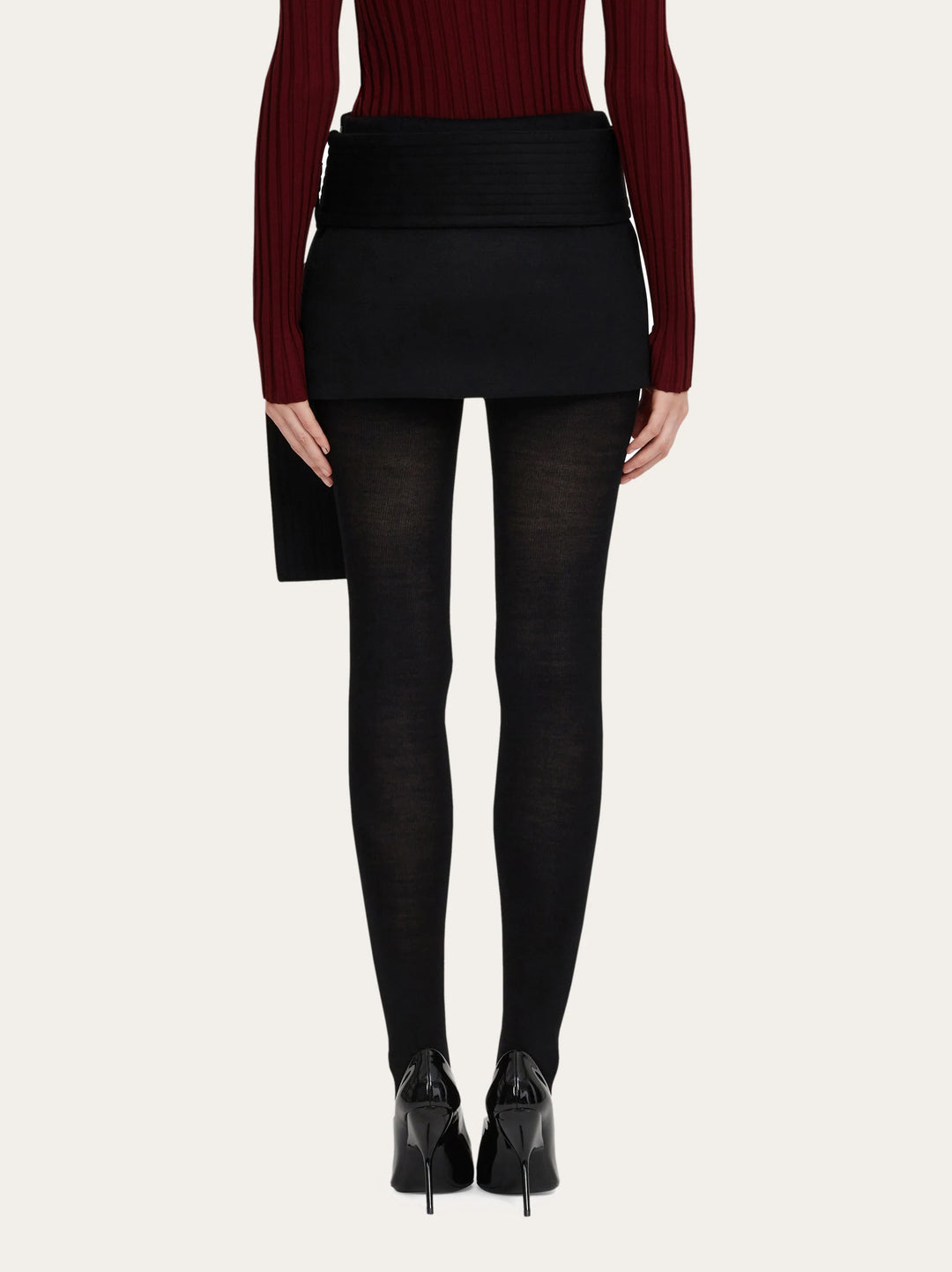 Ferragamo Cashmere blend mini skirt