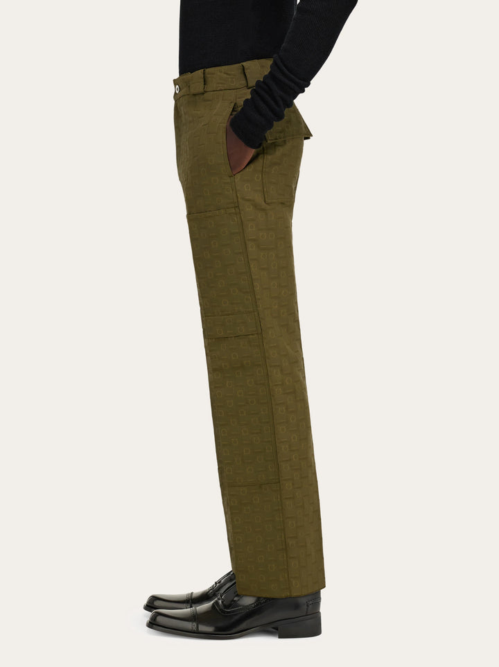 Ferragamo Monogram trouser