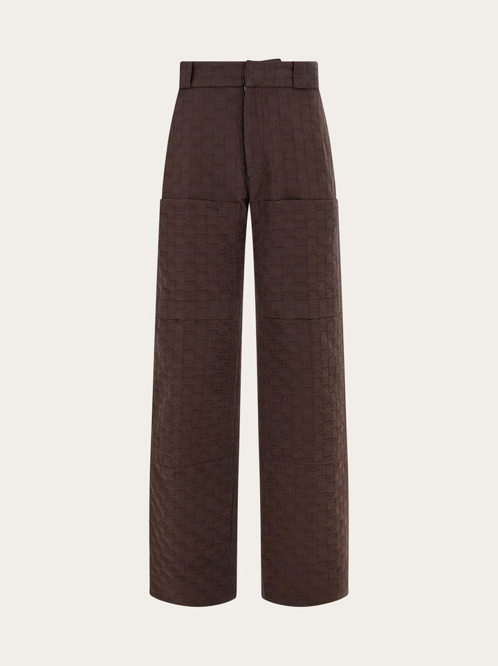 Ferragamo Monogram trouser