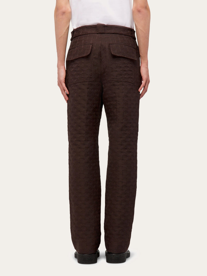 Ferragamo Monogram trouser