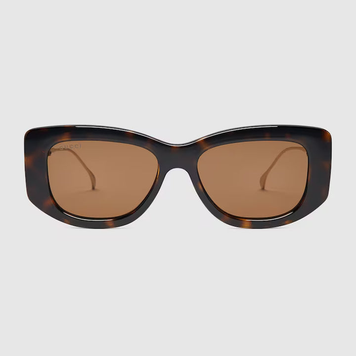 GUCCI Rectangular frame sunglasses