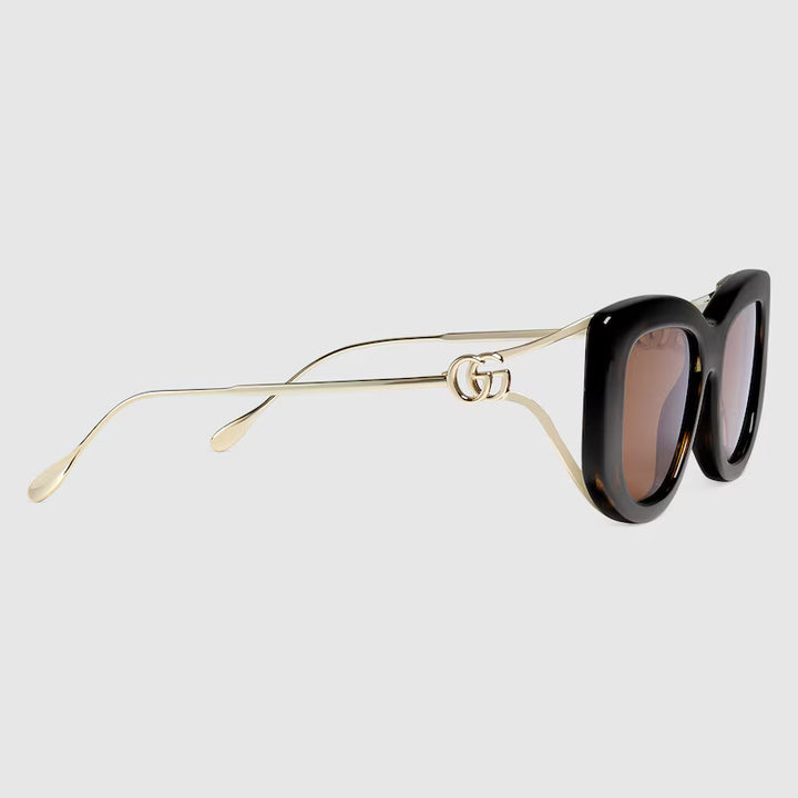 GUCCI Rectangular frame sunglasses