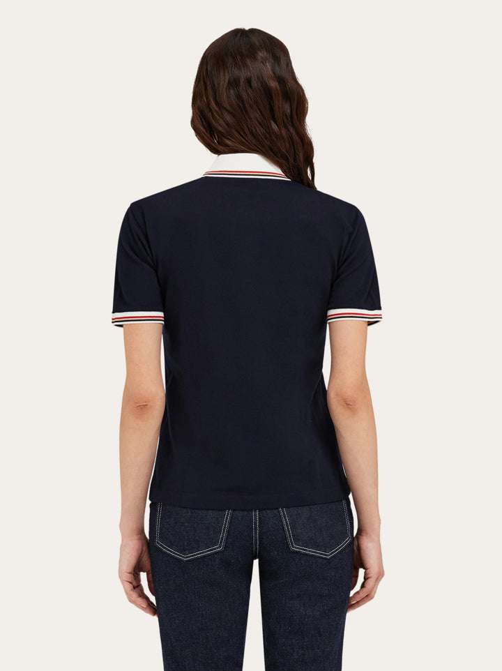 Ferragamo Two-tone polo