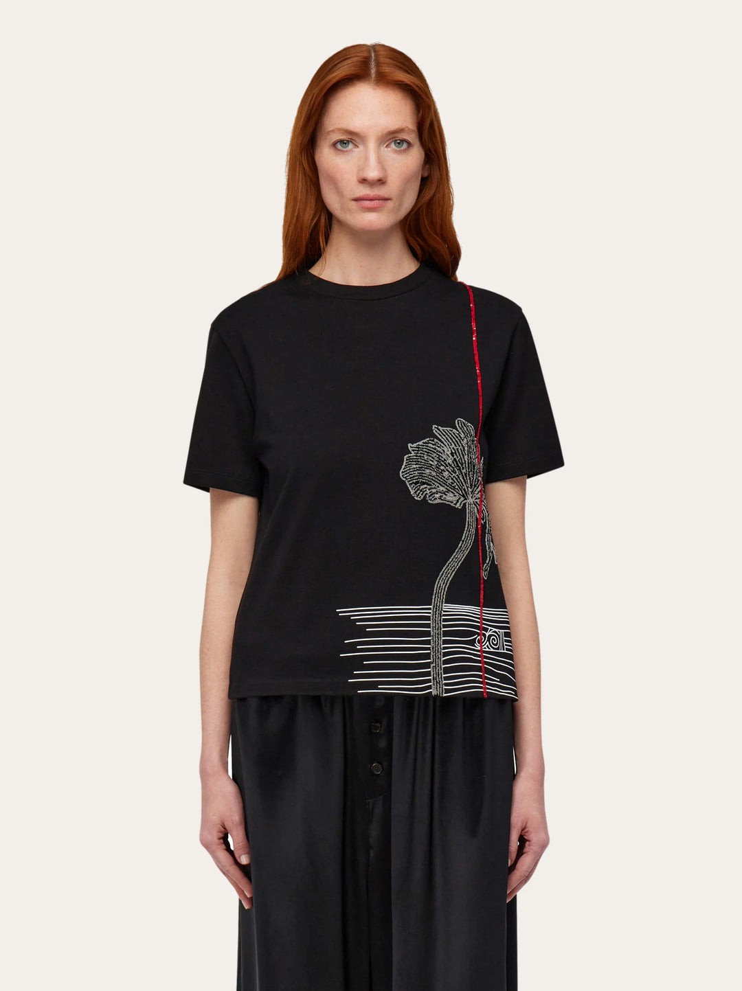 Ferragamo Embroidered t-shirt