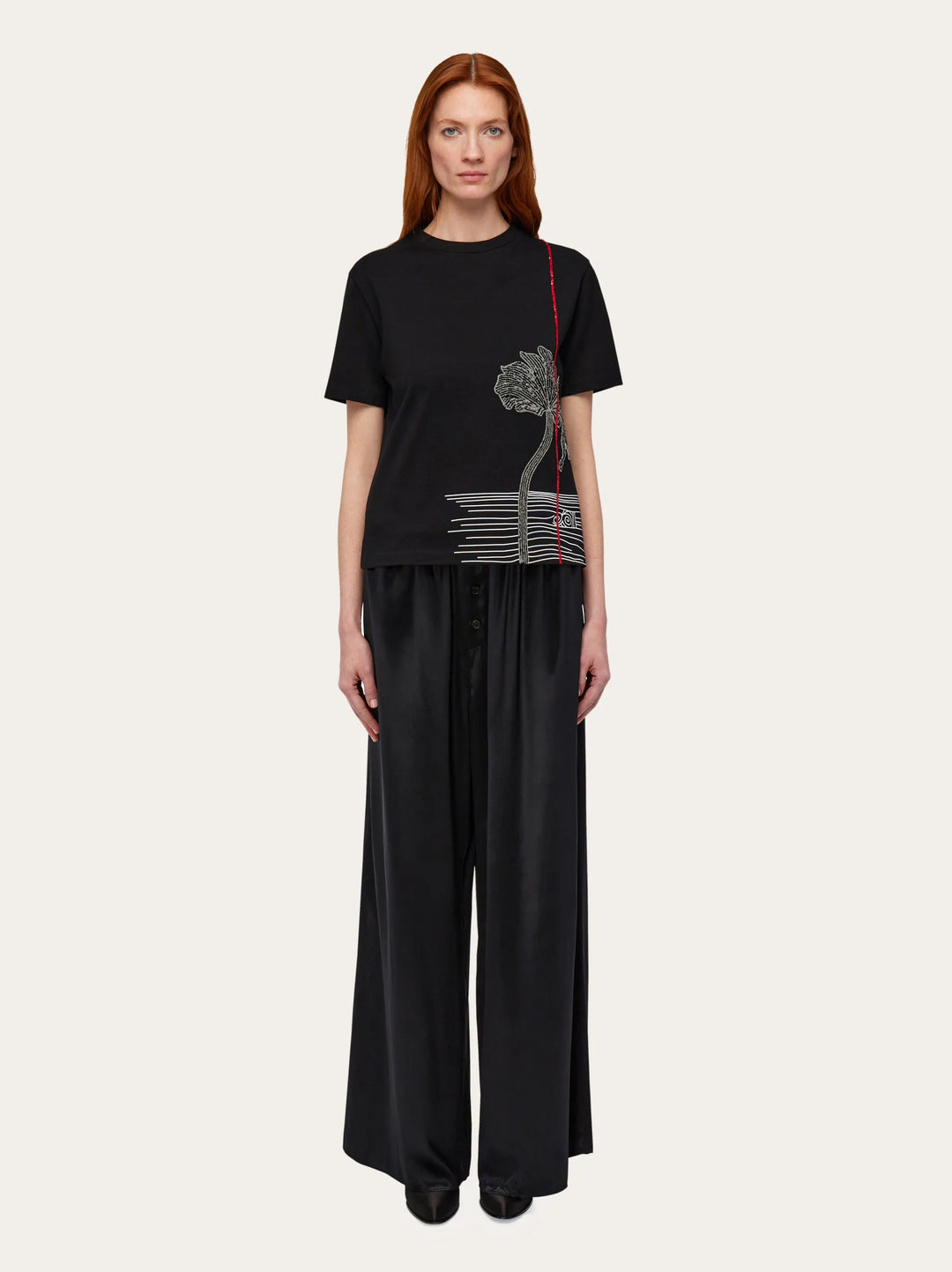 Ferragamo Embroidered t-shirt