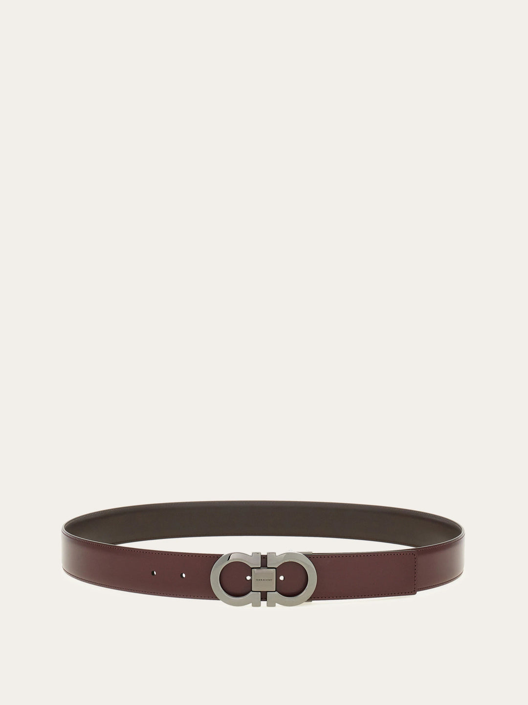 Ferragamo Reversible and adjustable Gancini belt