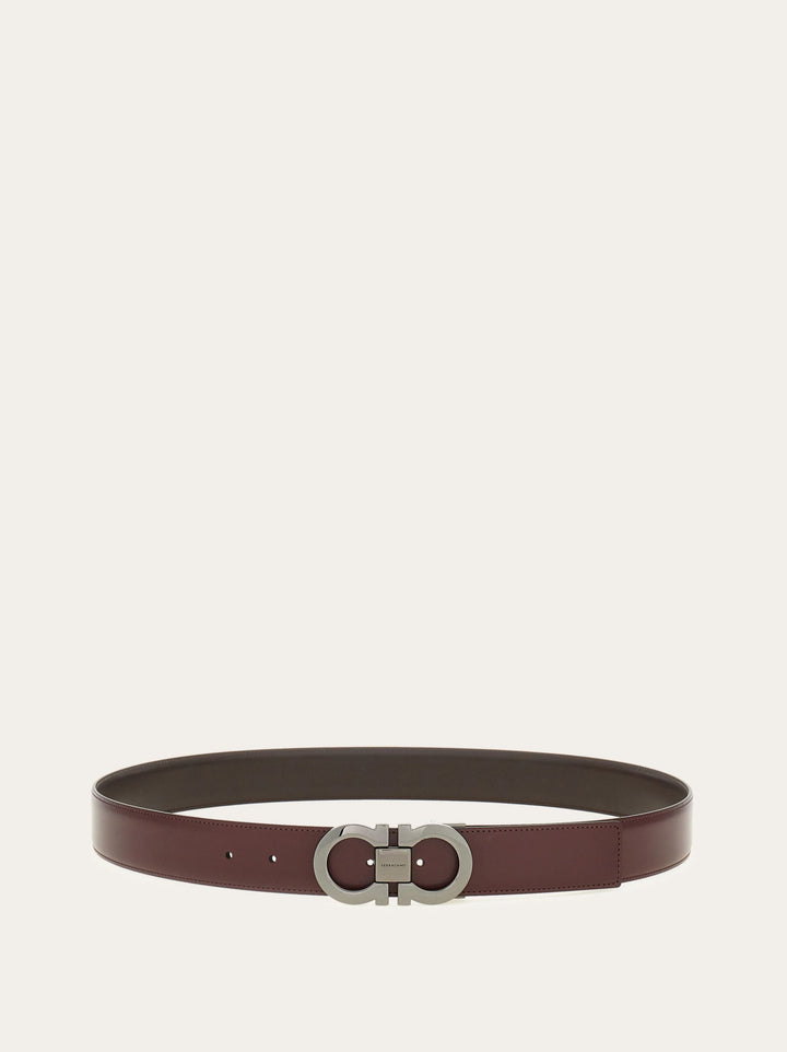 Ferragamo Reversible and adjustable Gancini belt