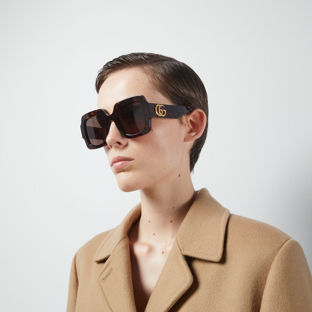 GUCCI Square-frame Double G sunglasses