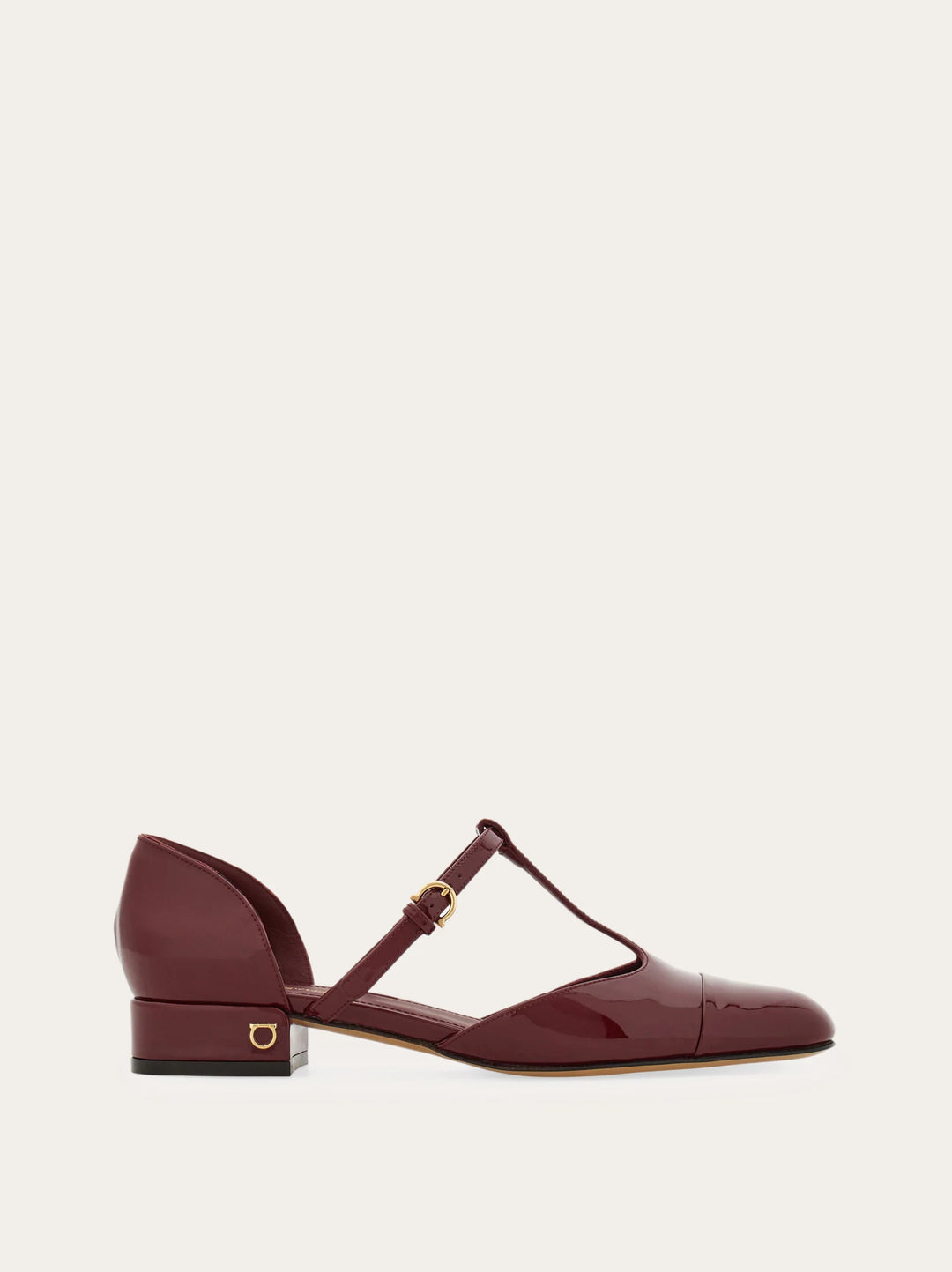 Ferragamo T-strap ballet shoe