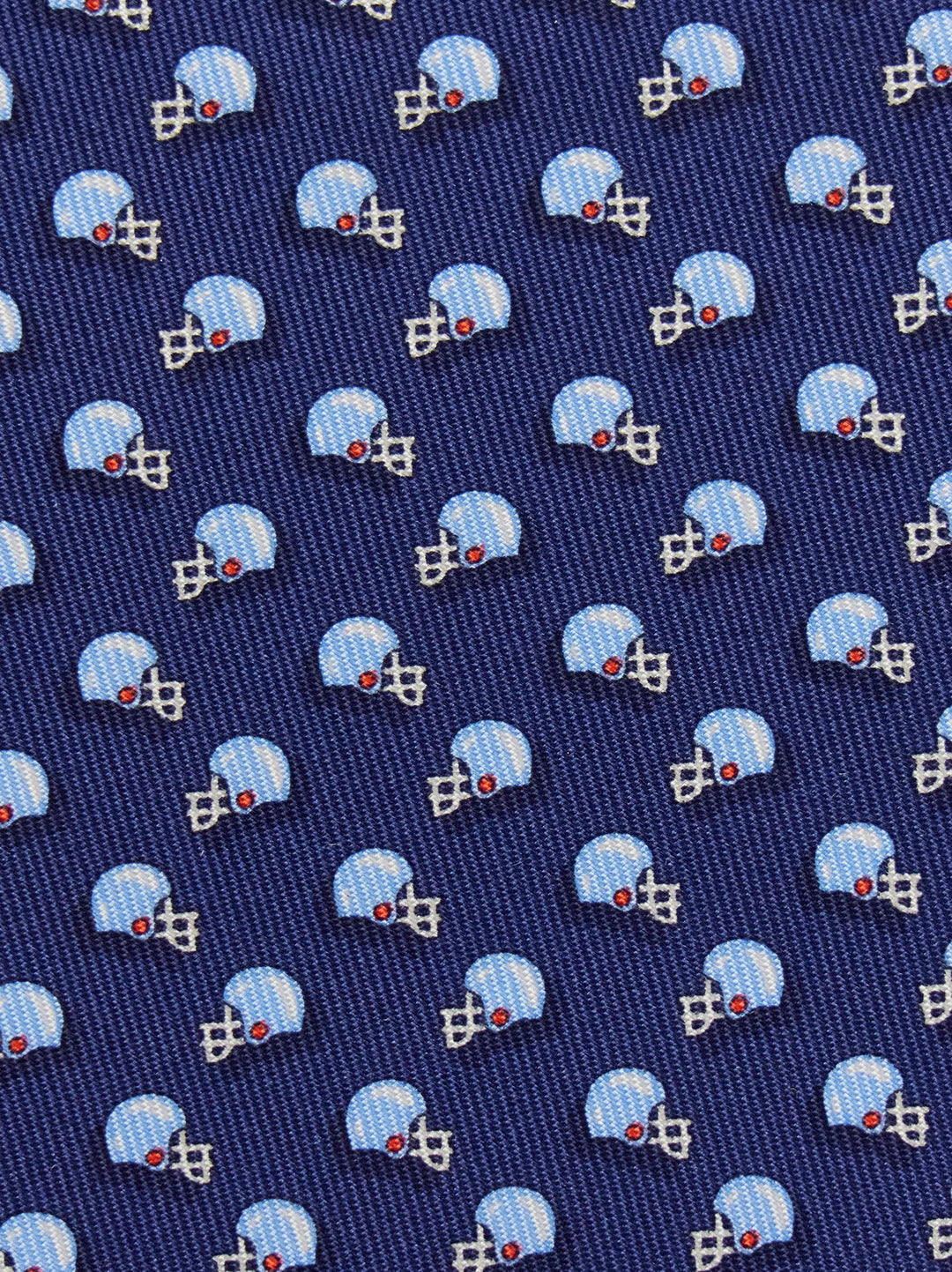 Ferragamo Football print silk tie