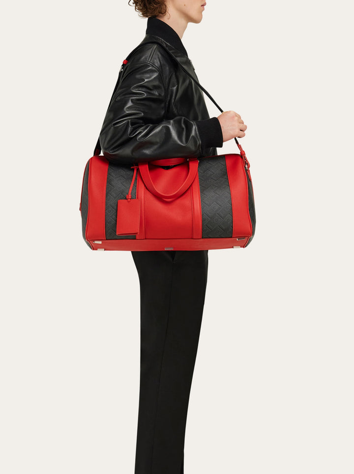 Ferragamo Bicolor duffel bag