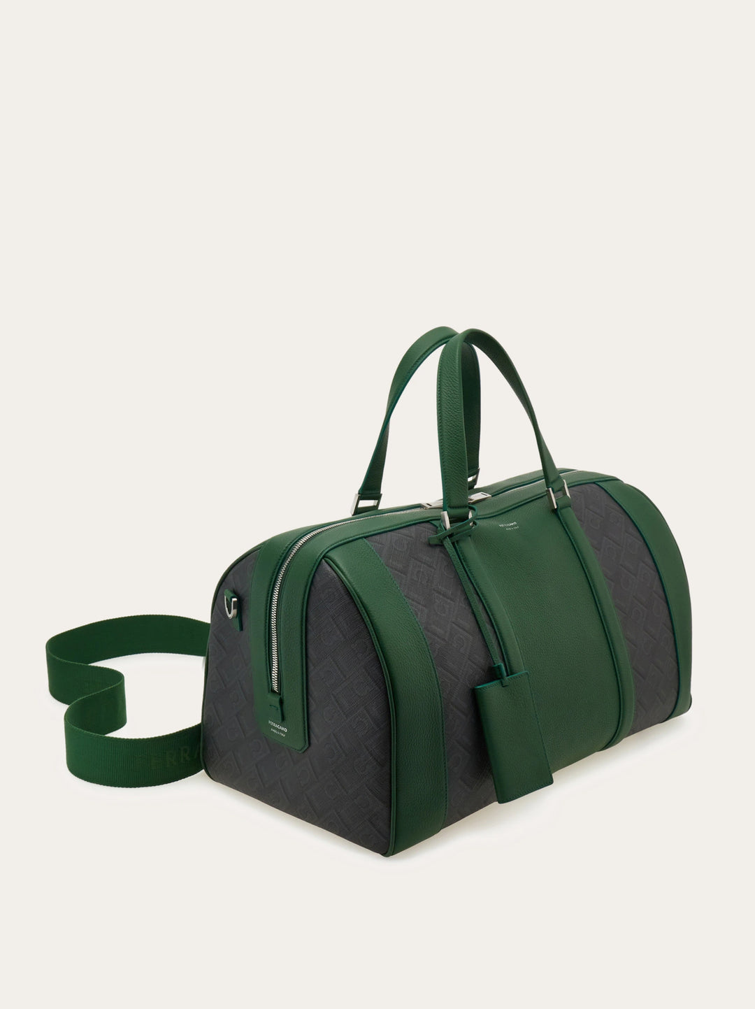 Ferragamo Bicolor duffel bag