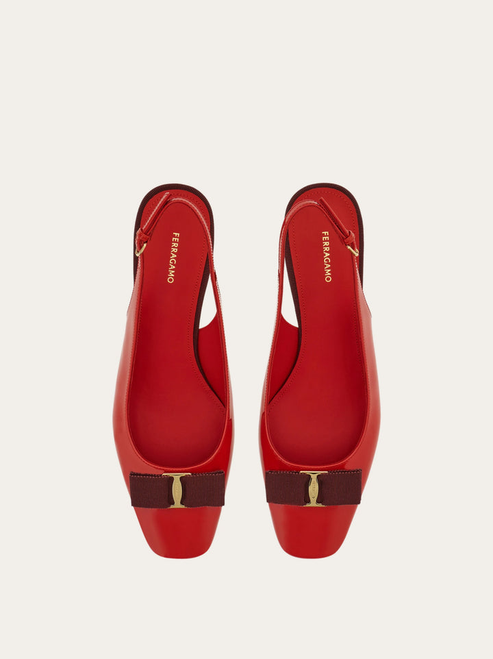 Ferragamo Iconic bow slingback