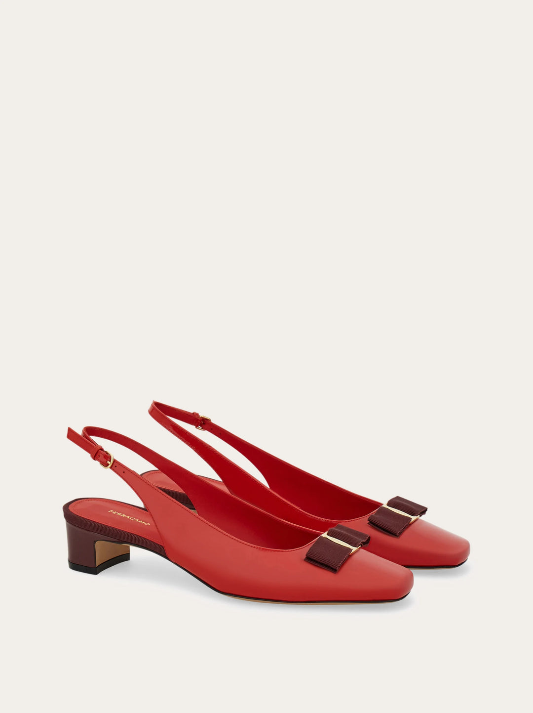 Ferragamo Iconic bow slingback