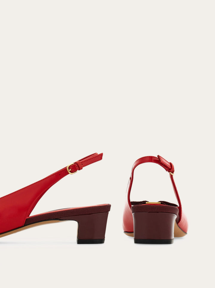 Ferragamo Iconic bow slingback