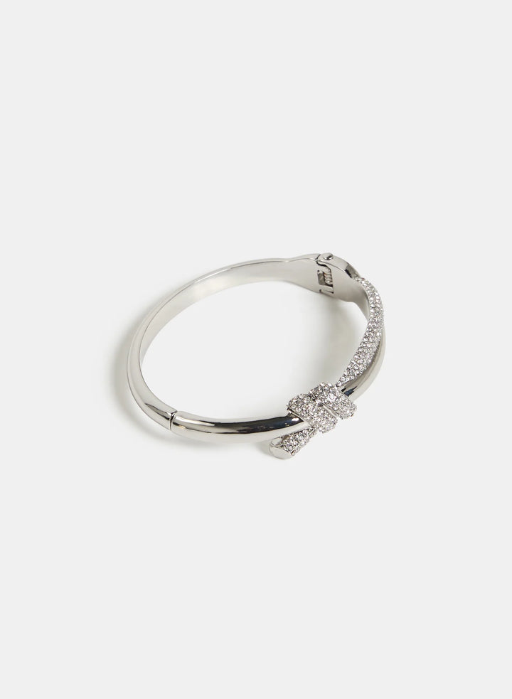 Laura Crystal Knot Bangle