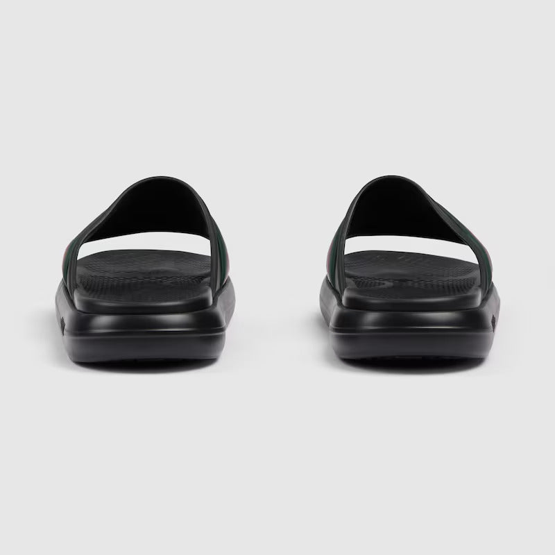 GUCCI Men's Web slide sandal
