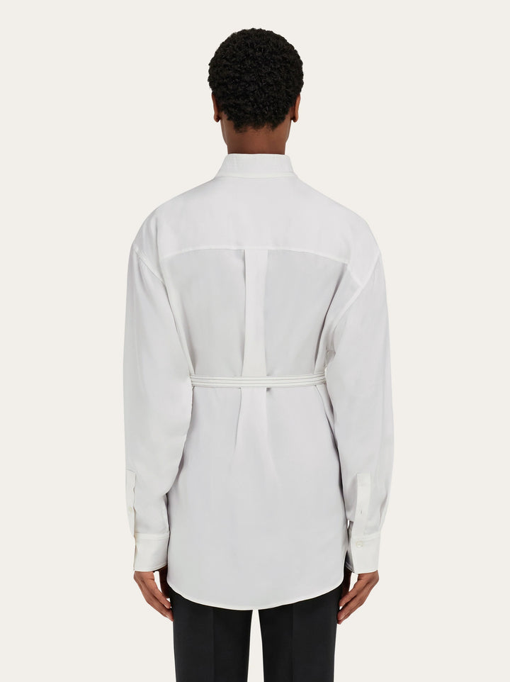 Ferragamo Bib detail shirt