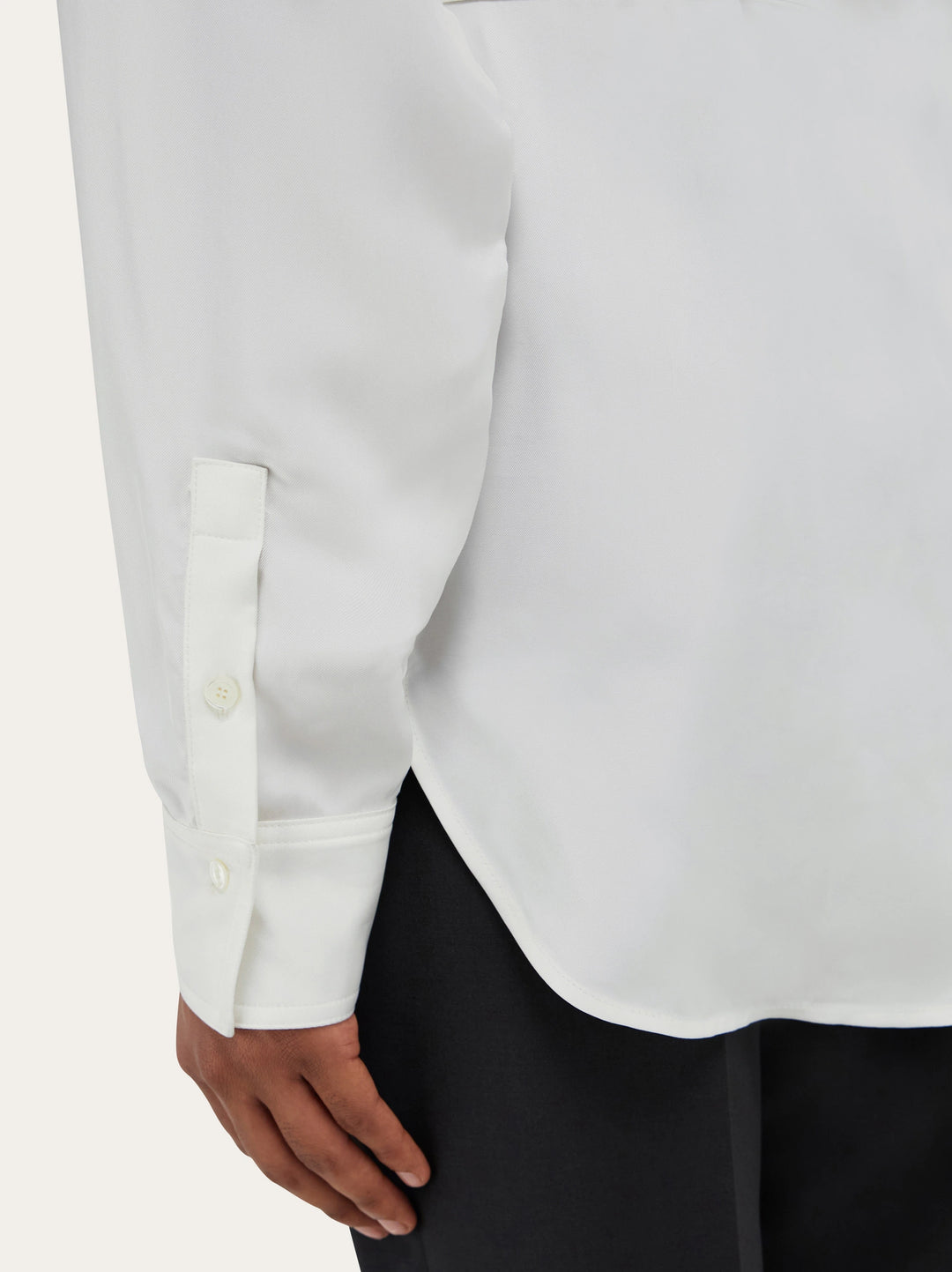 Ferragamo Bib detail shirt