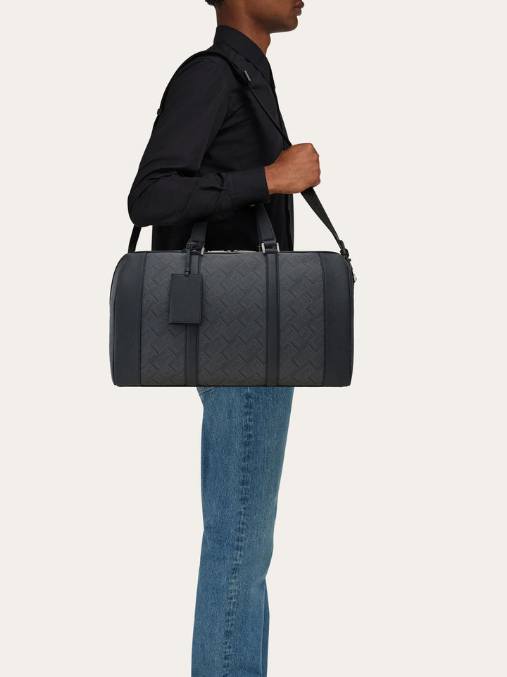 Ferragamo Bicolor duffel bag