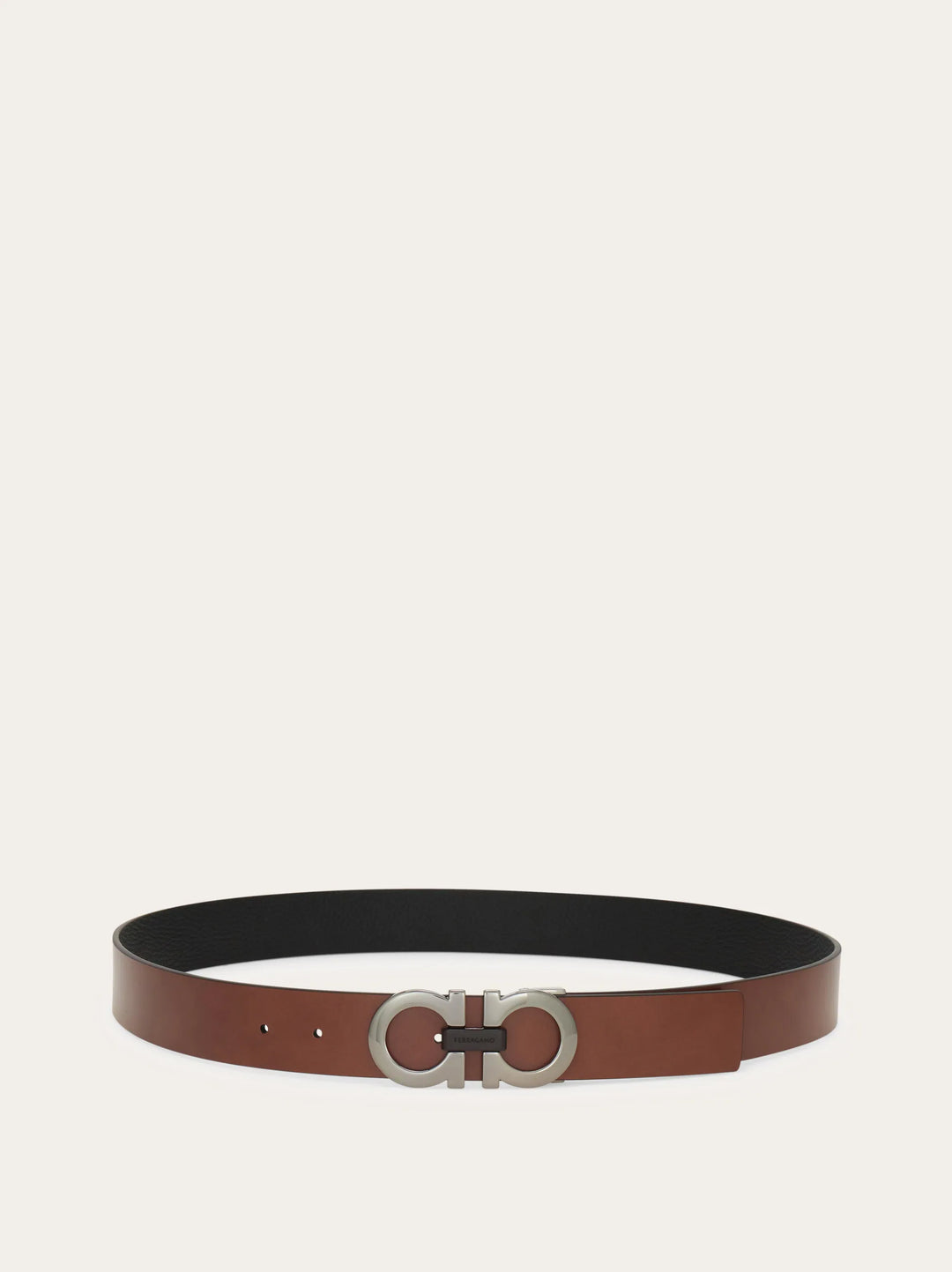 Ferragamo Reversible and adjustable Gancini belt