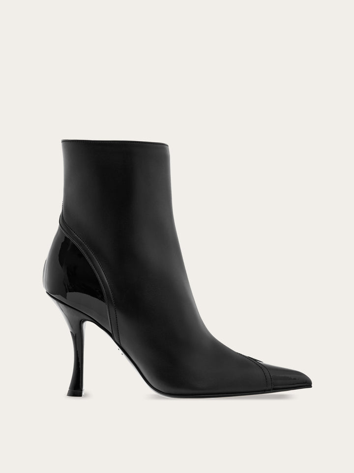 Ferragamo Ankle boot with contrasting inlays