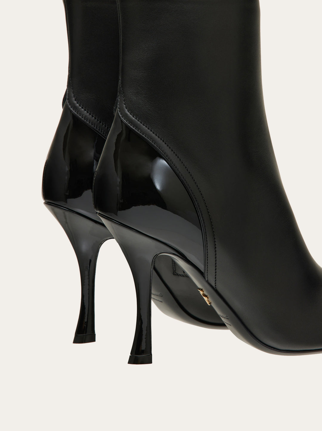 Ferragamo Ankle boot with contrasting inlays