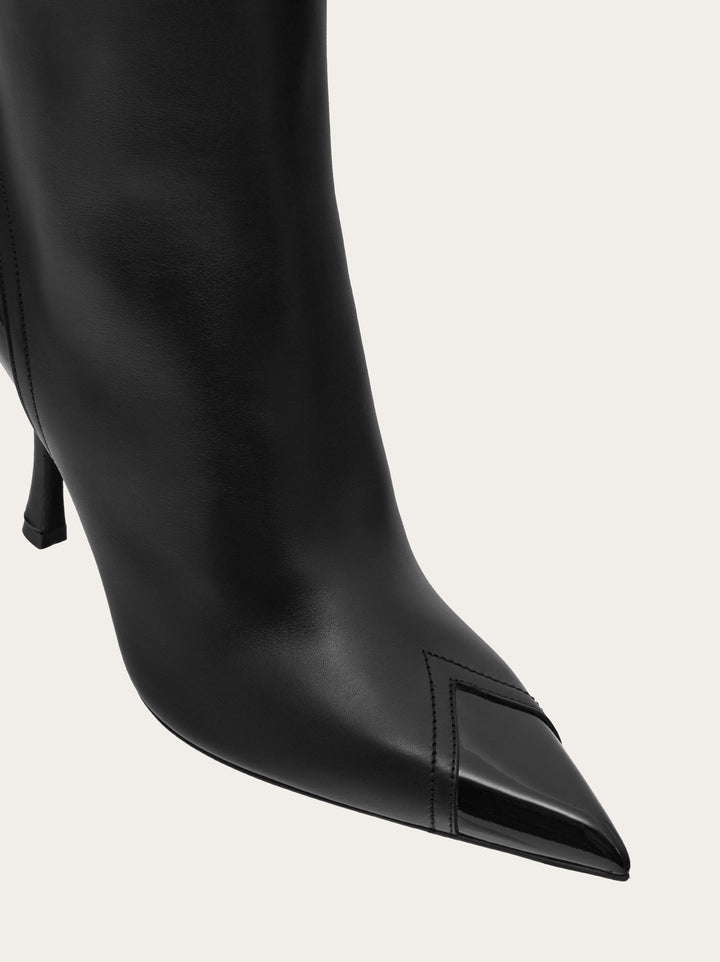 Ferragamo Ankle boot with contrasting inlays