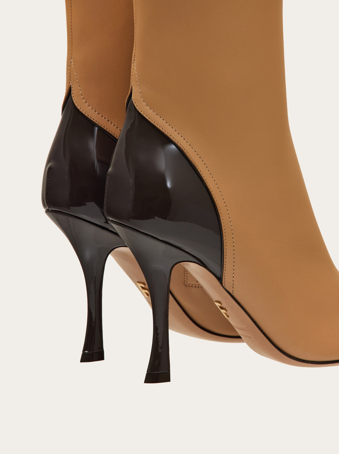 Ferragamo Ankle boot with contrasting inlays