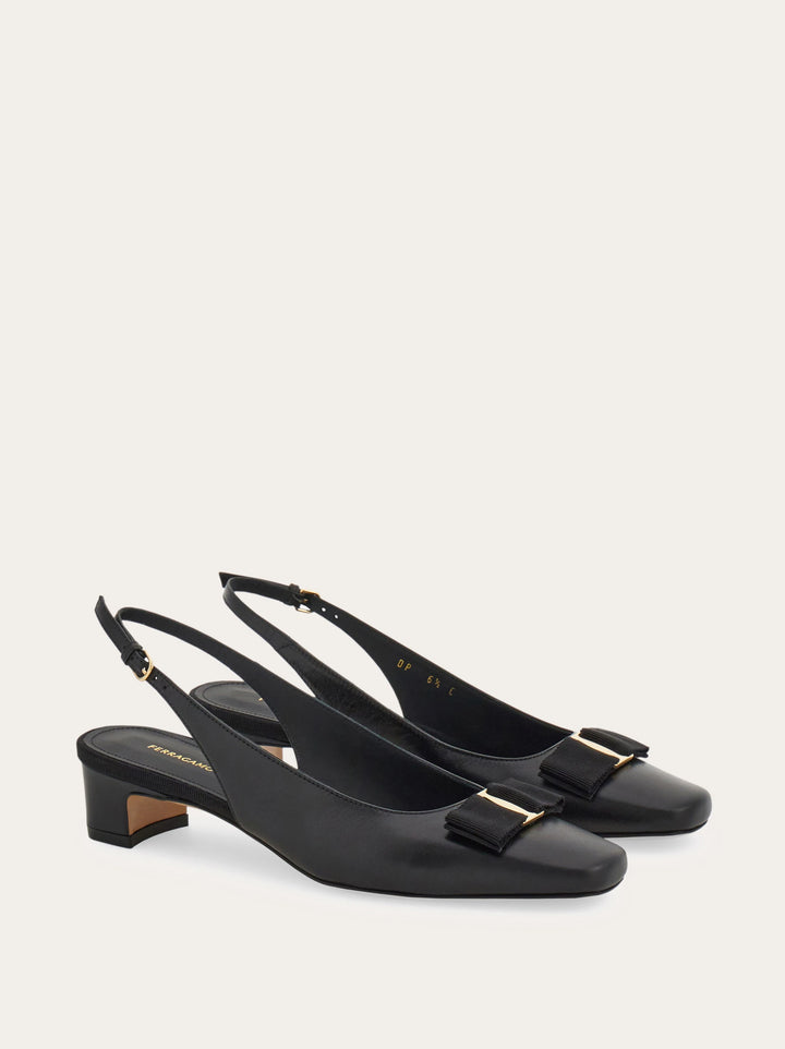 Ferragamo Iconic bow slingback