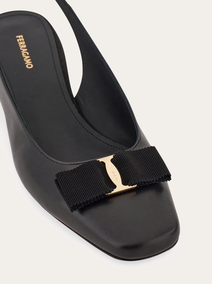 Ferragamo Iconic bow slingback