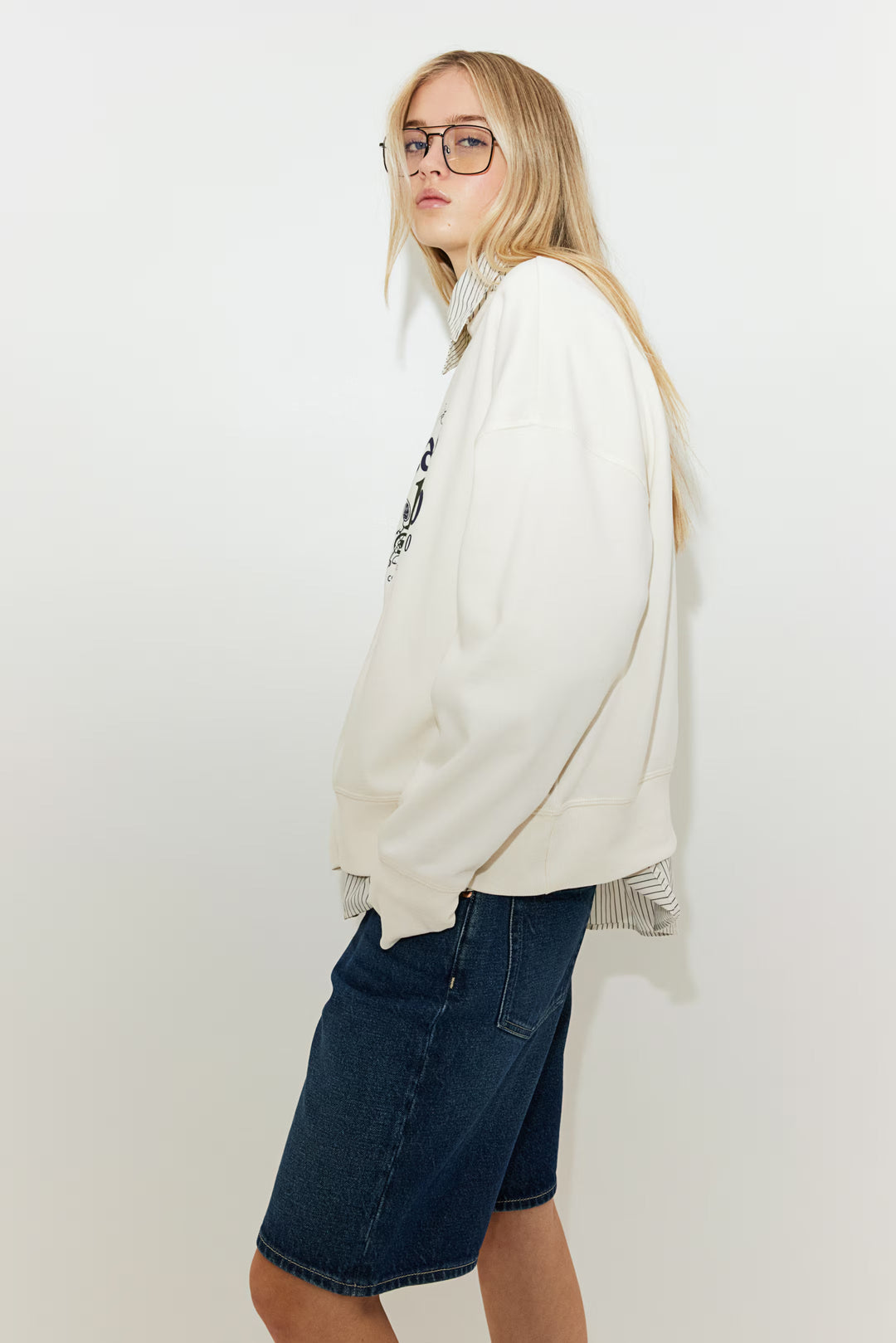 H&M Printed Sweatshirt